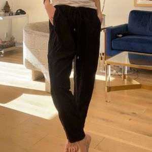 Splendid Black Drawstring Joggers
